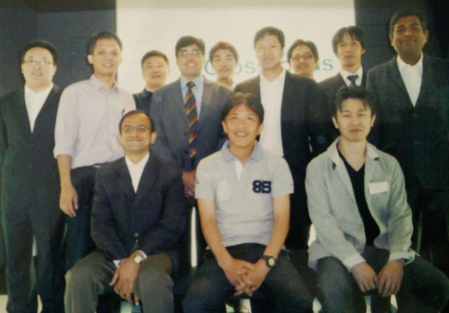 Group photograph of participants and faculty at the Crossroads programme